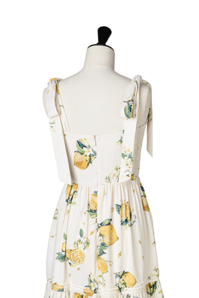 Capri Lemon Print Dress
