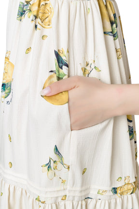 Capri Lemon Print Dress