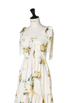 Capri Lemon Print Dress
