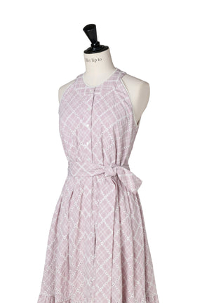 Leira Lace Trim Dress