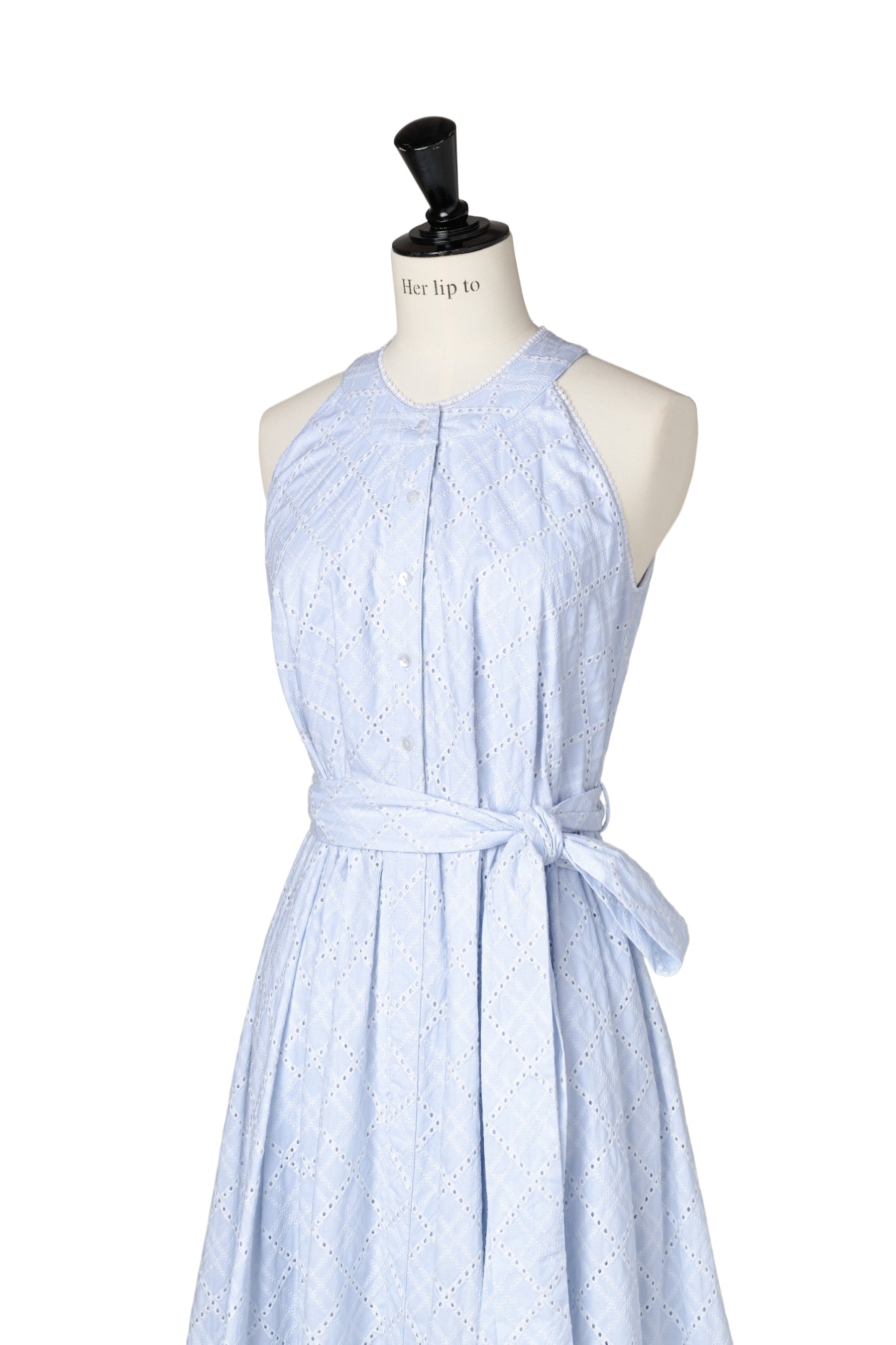 Leira Lace Trim Dress