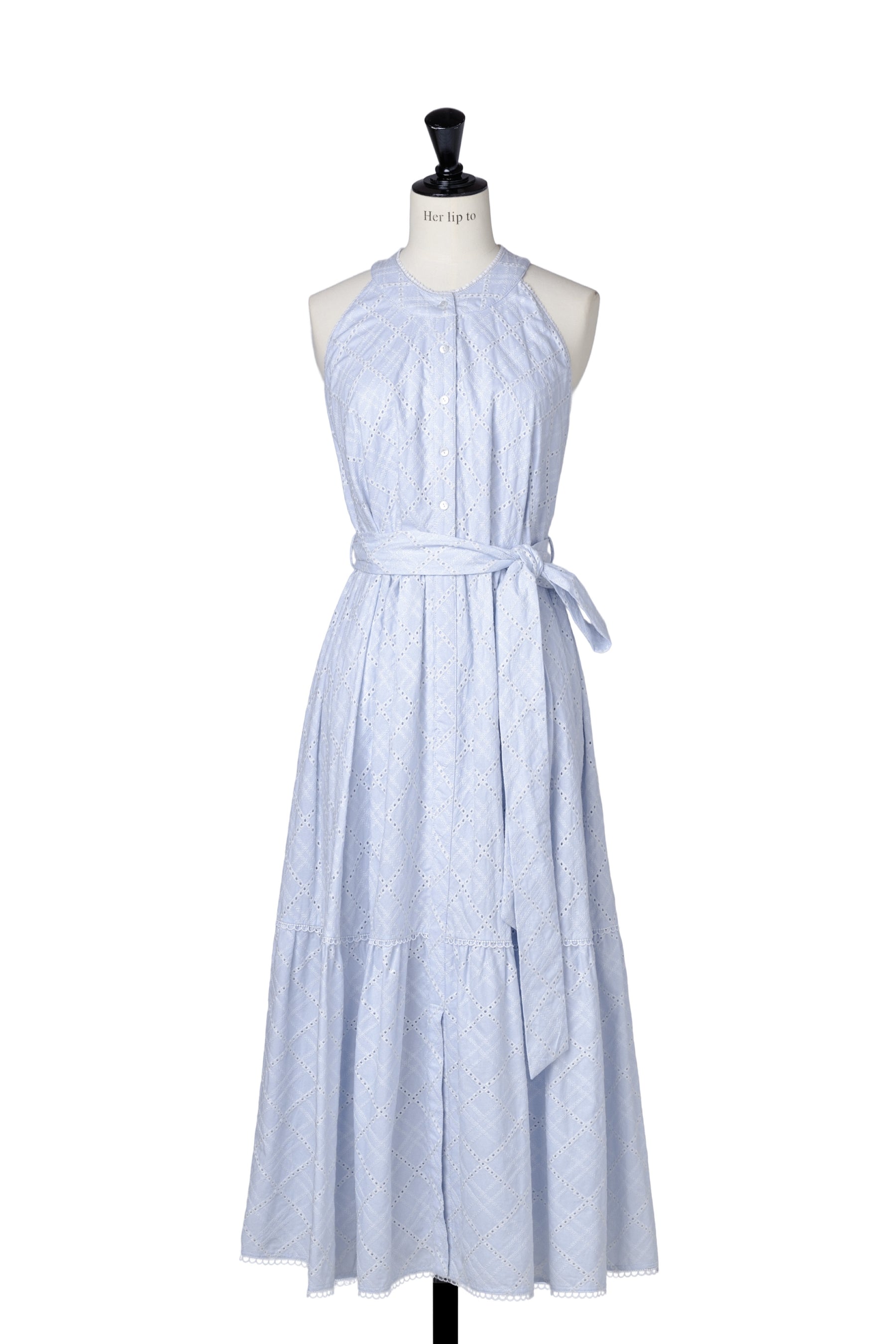 Leira Lace Trim Dress