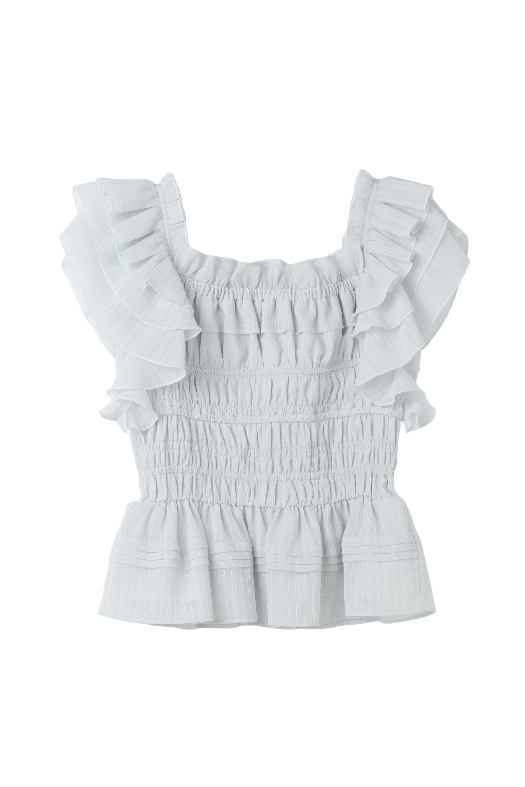 La Plage Peplum Top