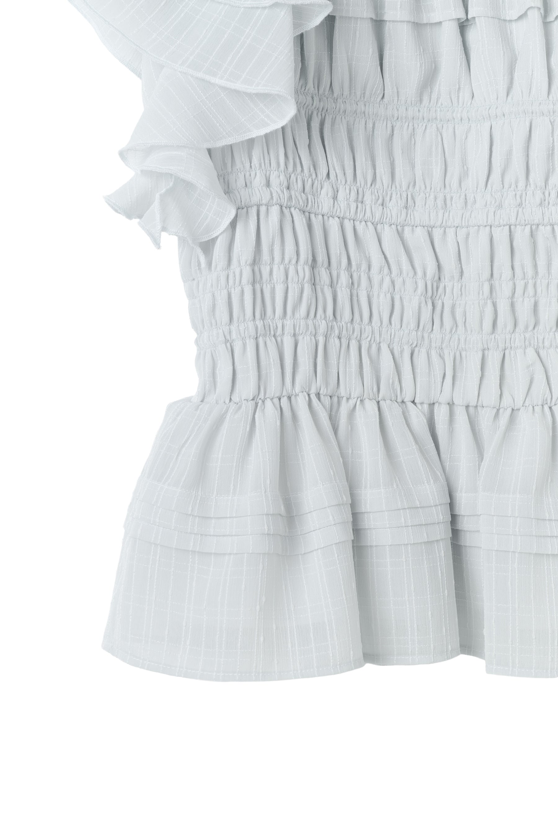 La Plage Peplum Top
