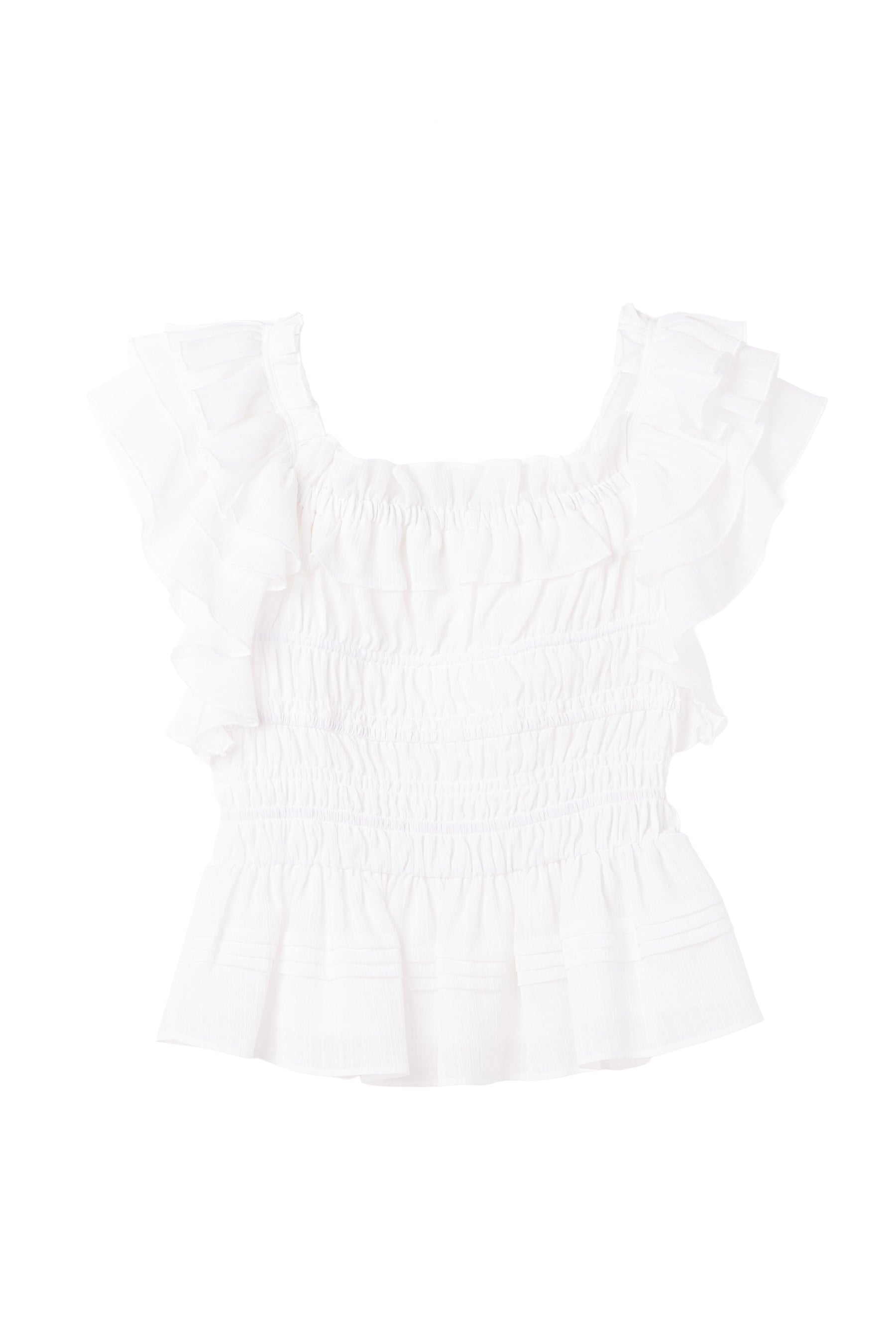 La Plage Peplum Top