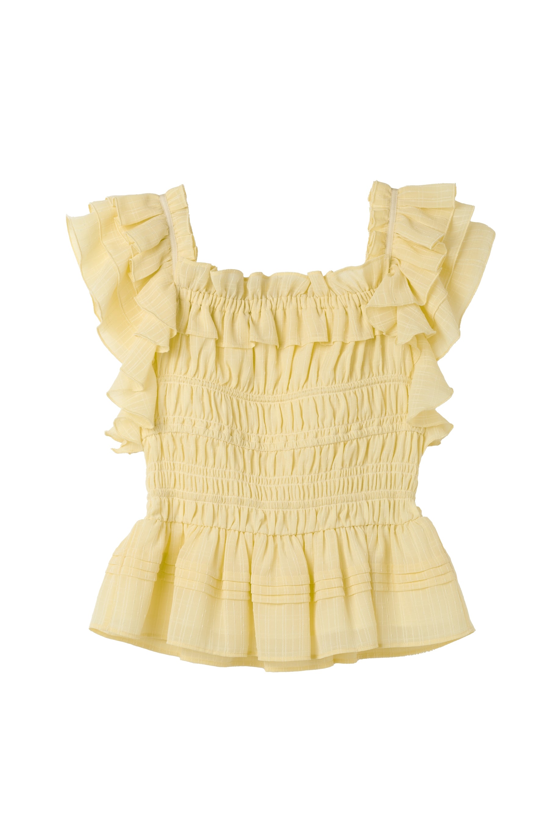 La Plage Peplum Top