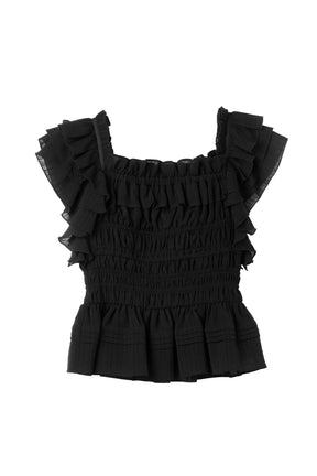 La Plage Peplum Top