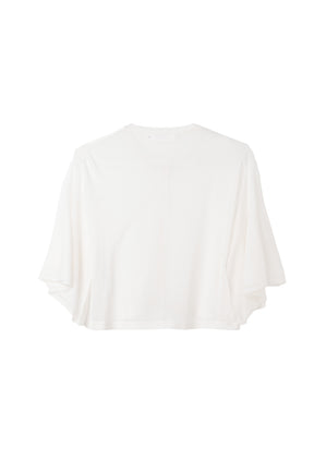 Butterfly Sleeve Cropped Cardigan