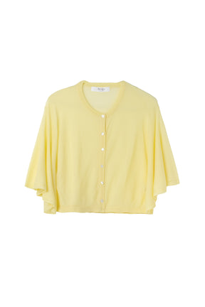 Butterfly Sleeve Cropped Cardigan