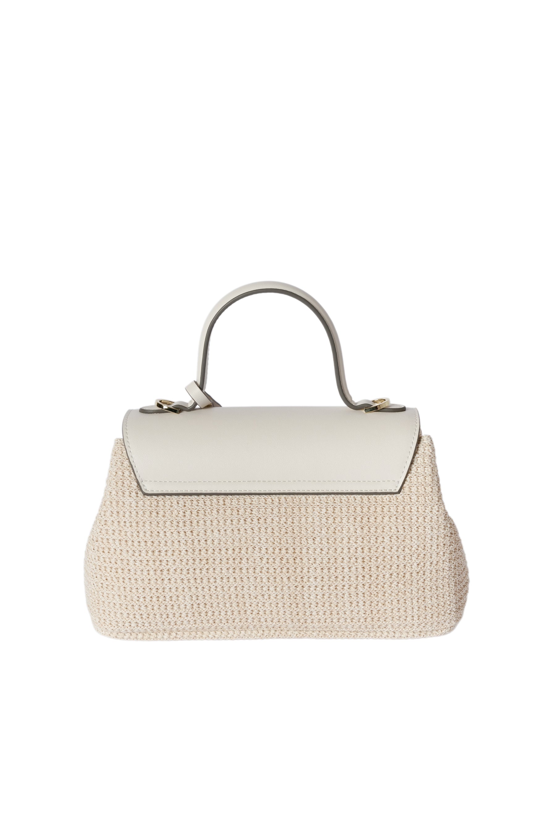 H Logo Top Handle Chain Bag