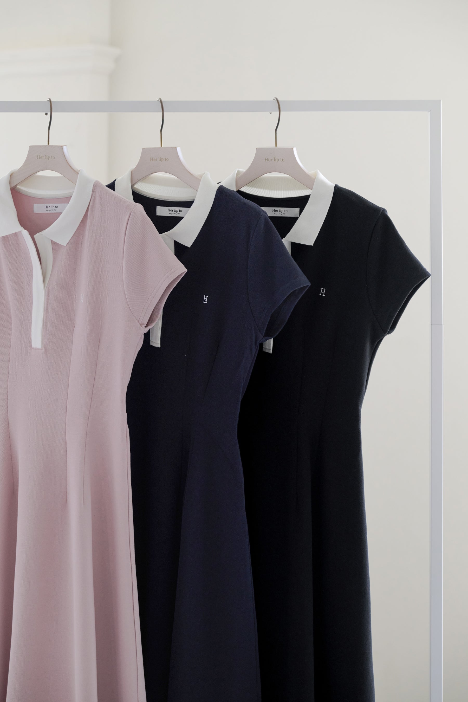 Short Sleeve Polo Dress