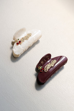 Cherry Charm Hair Clip