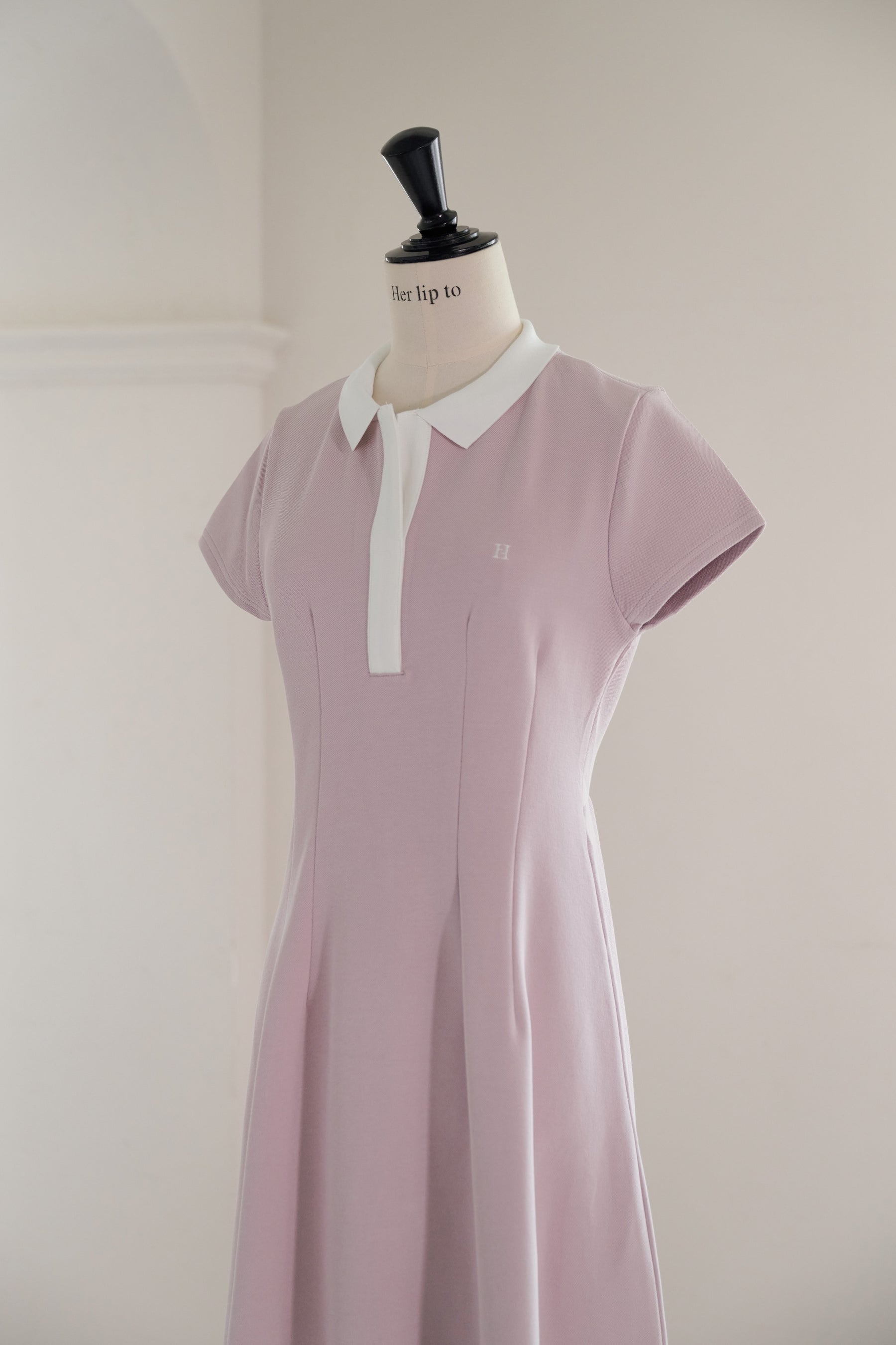 Short Sleeve Polo Dress