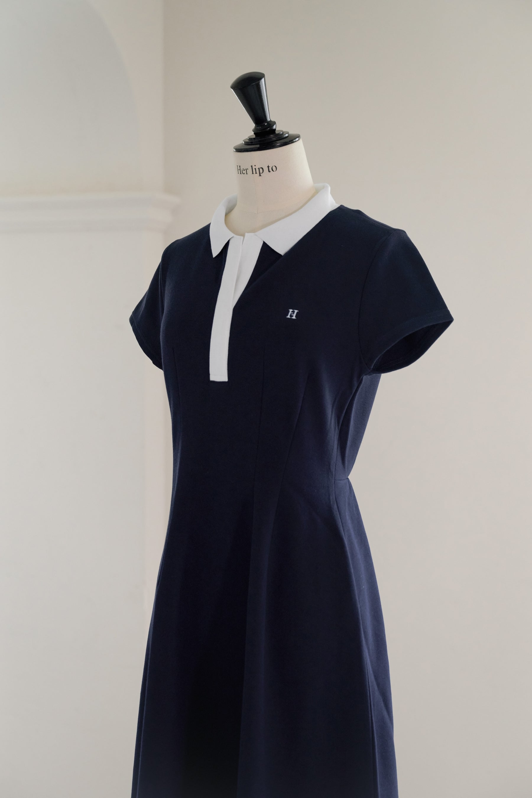 Short Sleeve Polo Dress