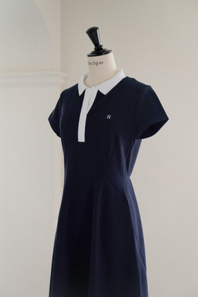 Short Sleeve Polo Dress