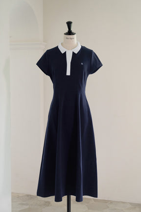 Short Sleeve Polo Dress