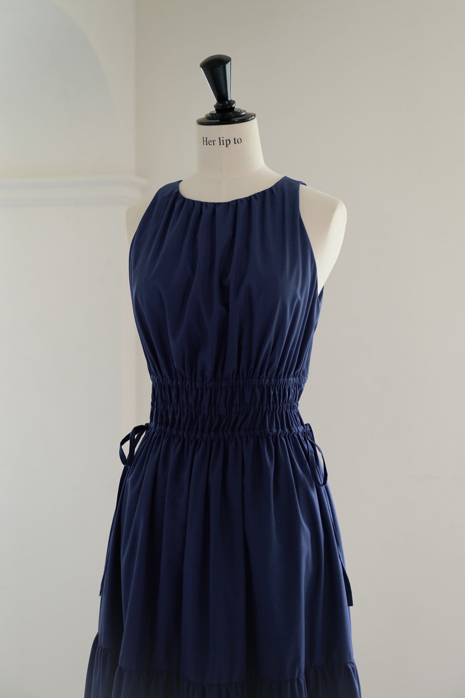 【新色】Riviera Bow Tiered Long Dress