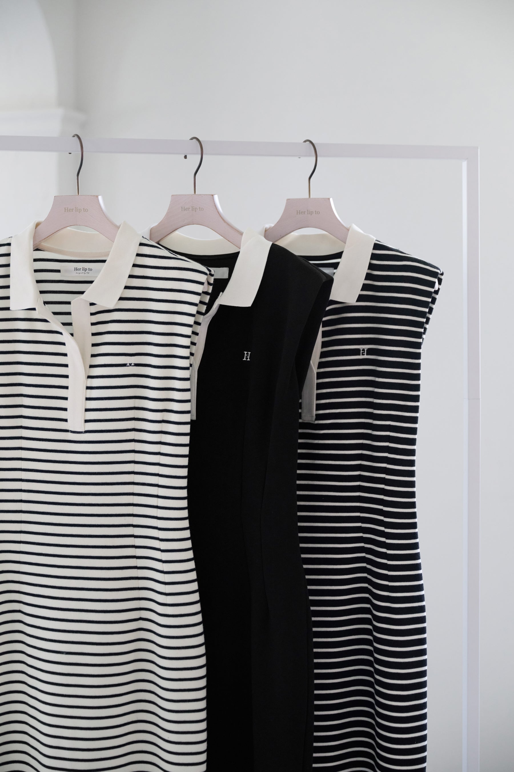 French Sleeve Polo Long Dress