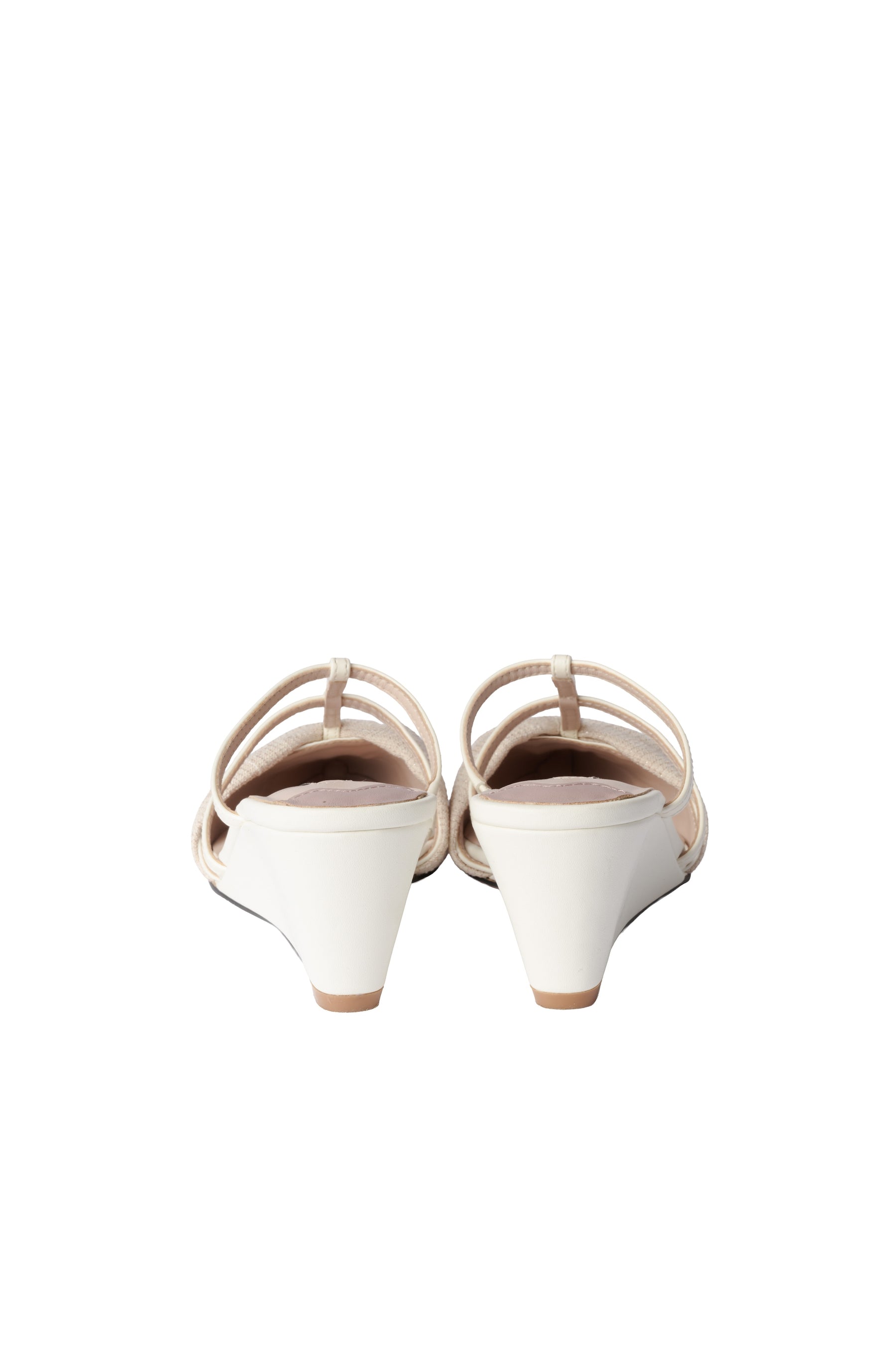 Bow-Detail Double Strap Mules