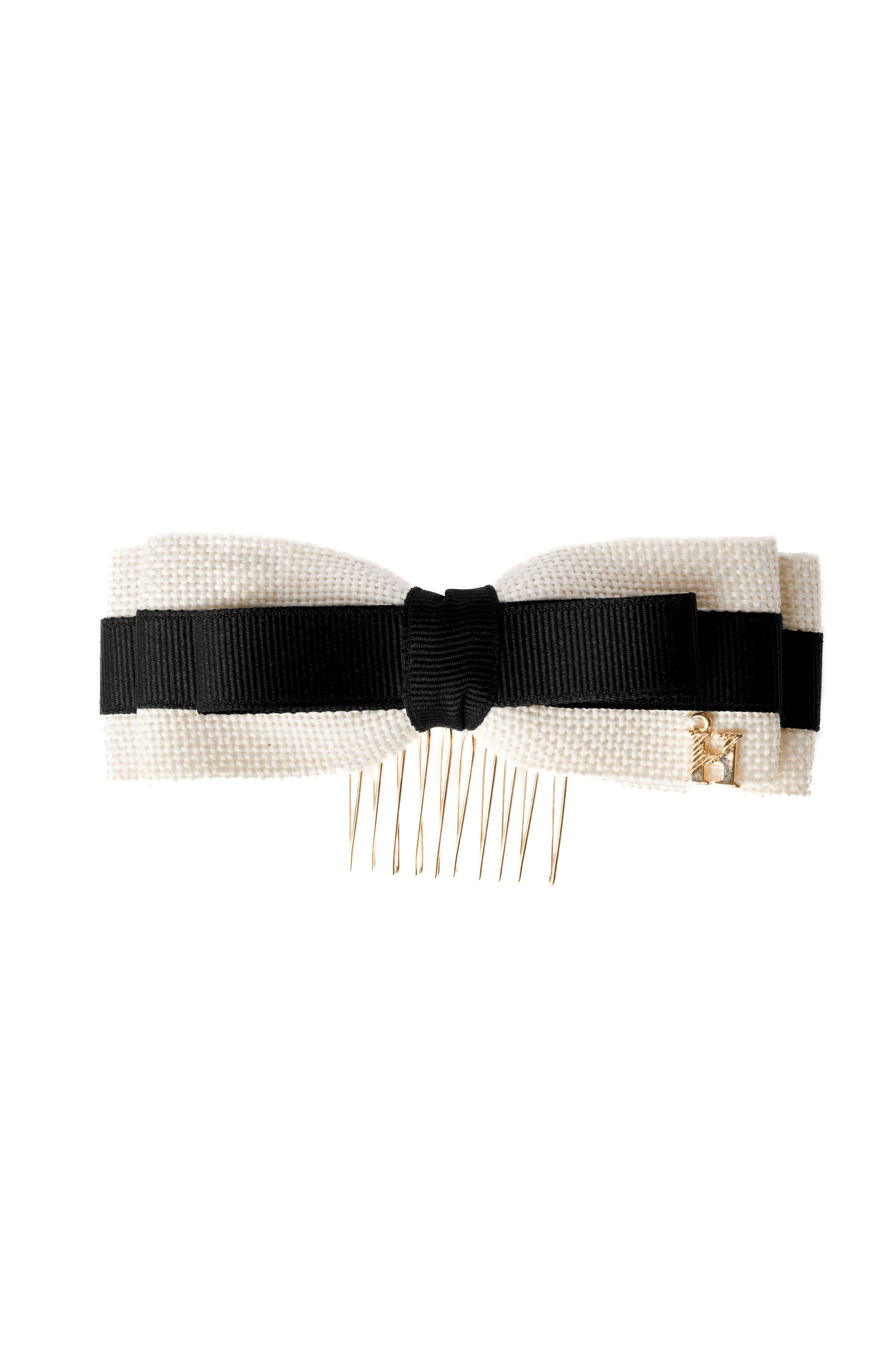 Layered Bow Hair Comb