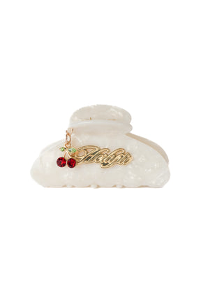 Cherry Charm Hair Clip
