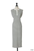 French Sleeve Polo Long Dress