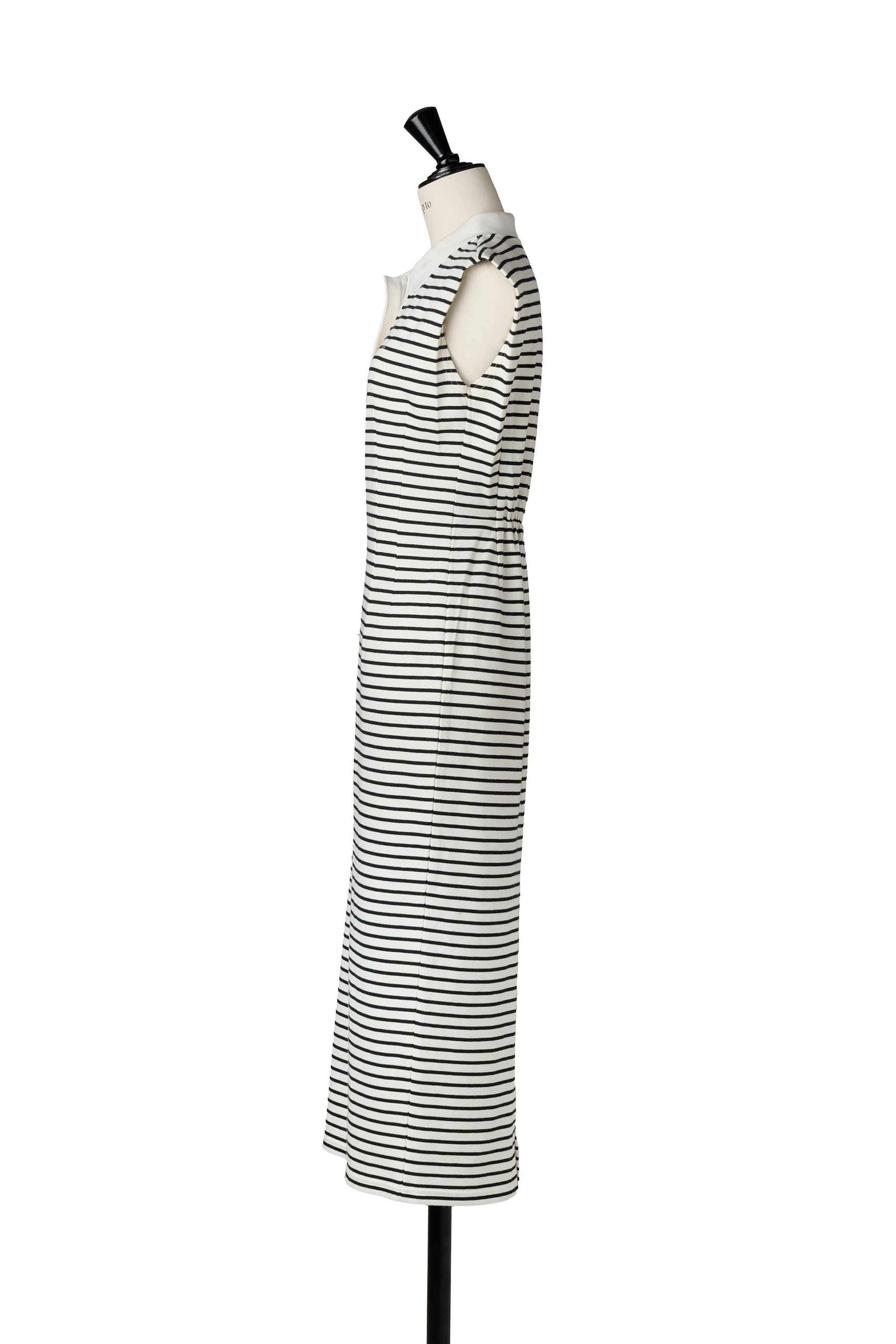 French Sleeve Polo Long Dress