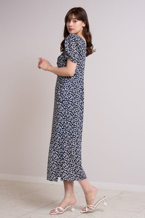 Cherry Pattern Cache-Coeur One-Piece