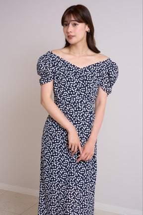 Cherry Pattern Cache-Coeur One-Piece