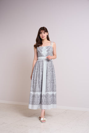 Marbella Panel Printed Dress