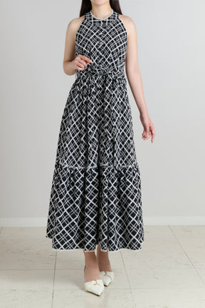 Leira Lace Trim Dress
