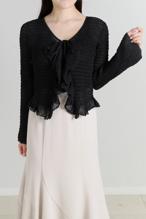 [Ships in mid-June] Crochet Lace Cardigan