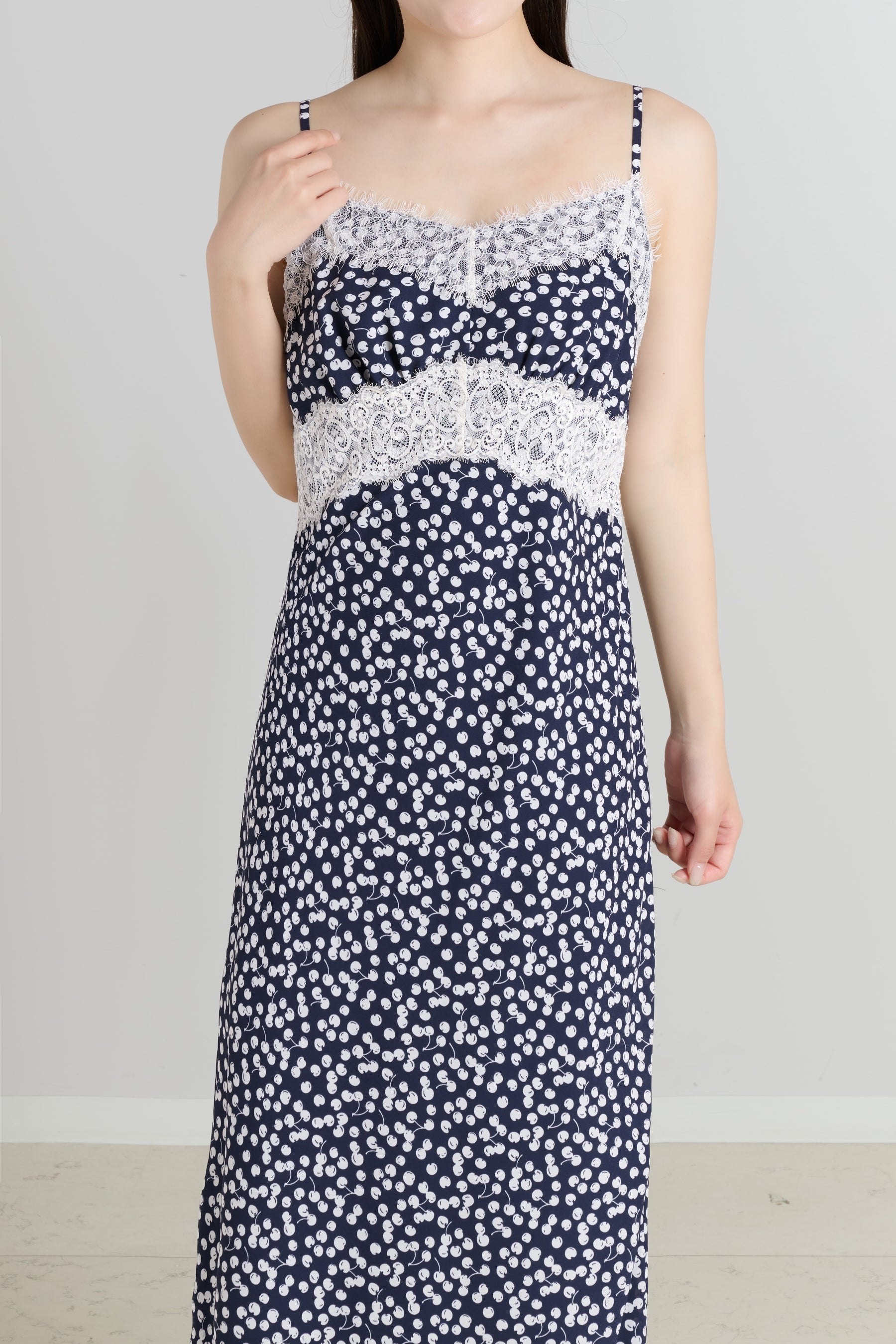 Cherry Pattern Camisole Dress