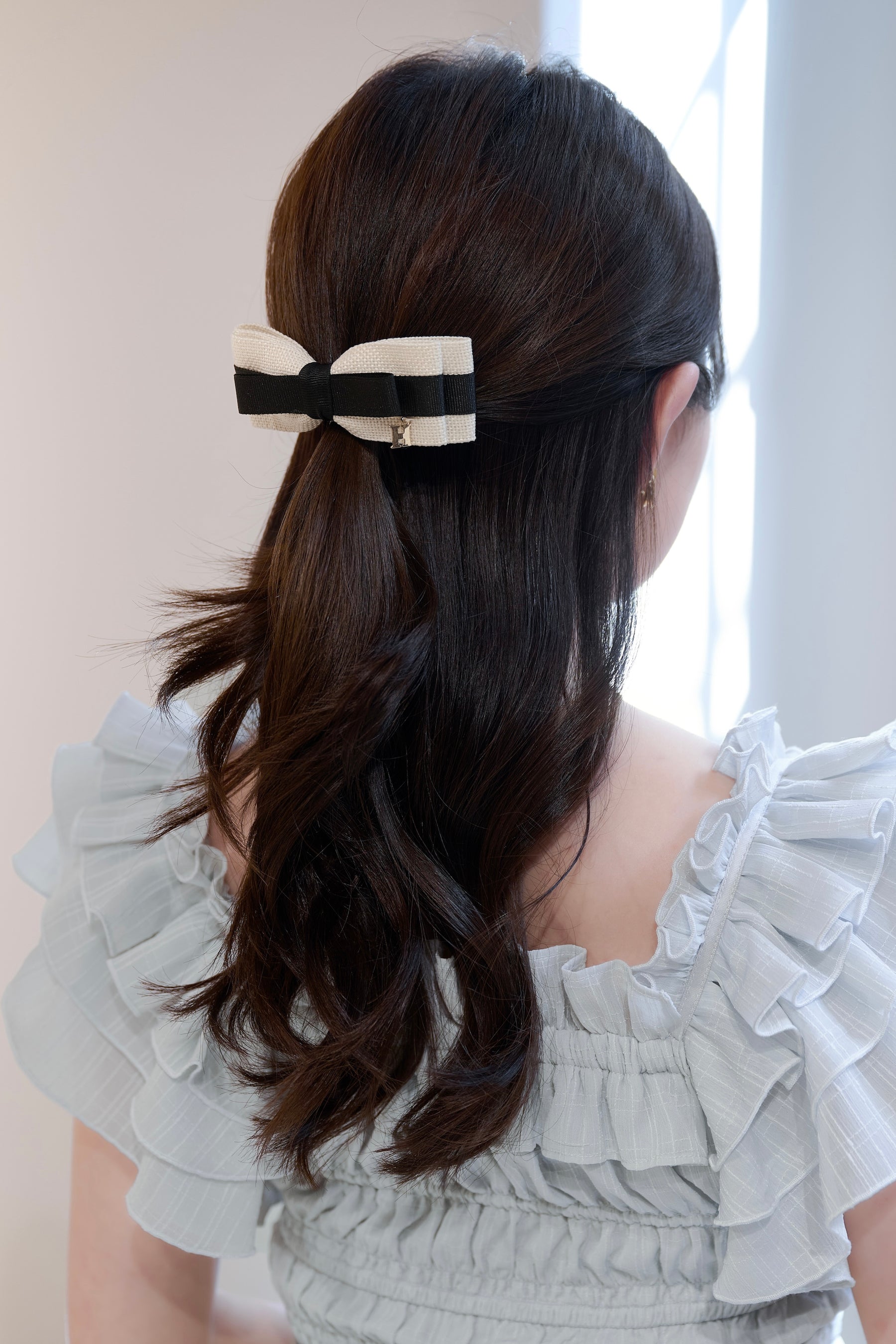 Layered Bow Hair Comb