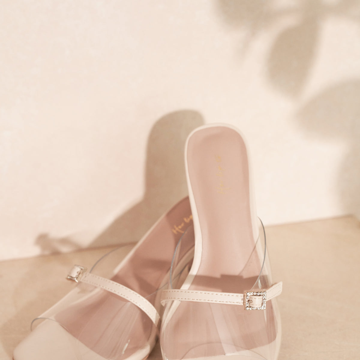 Dolly Crystal TPU herlipto Mules ミュール - 通販 - guianegro.com.br