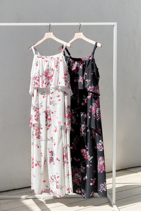 Berry Garden Tiered Dress