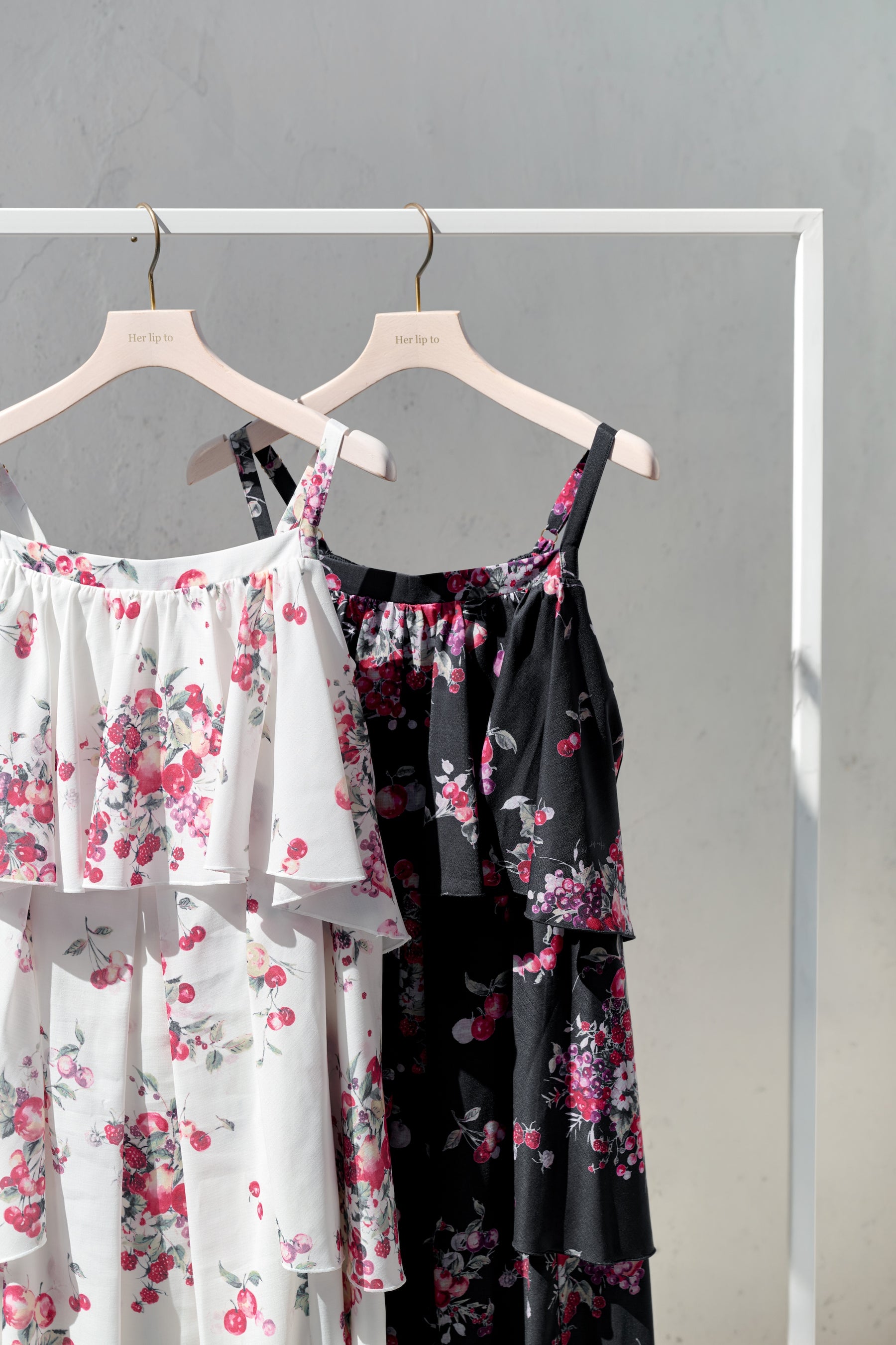 Berry Garden Tiered Dress