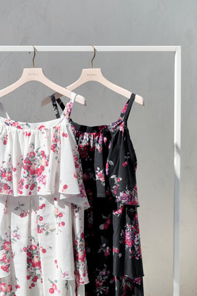Berry Garden Tiered Dress