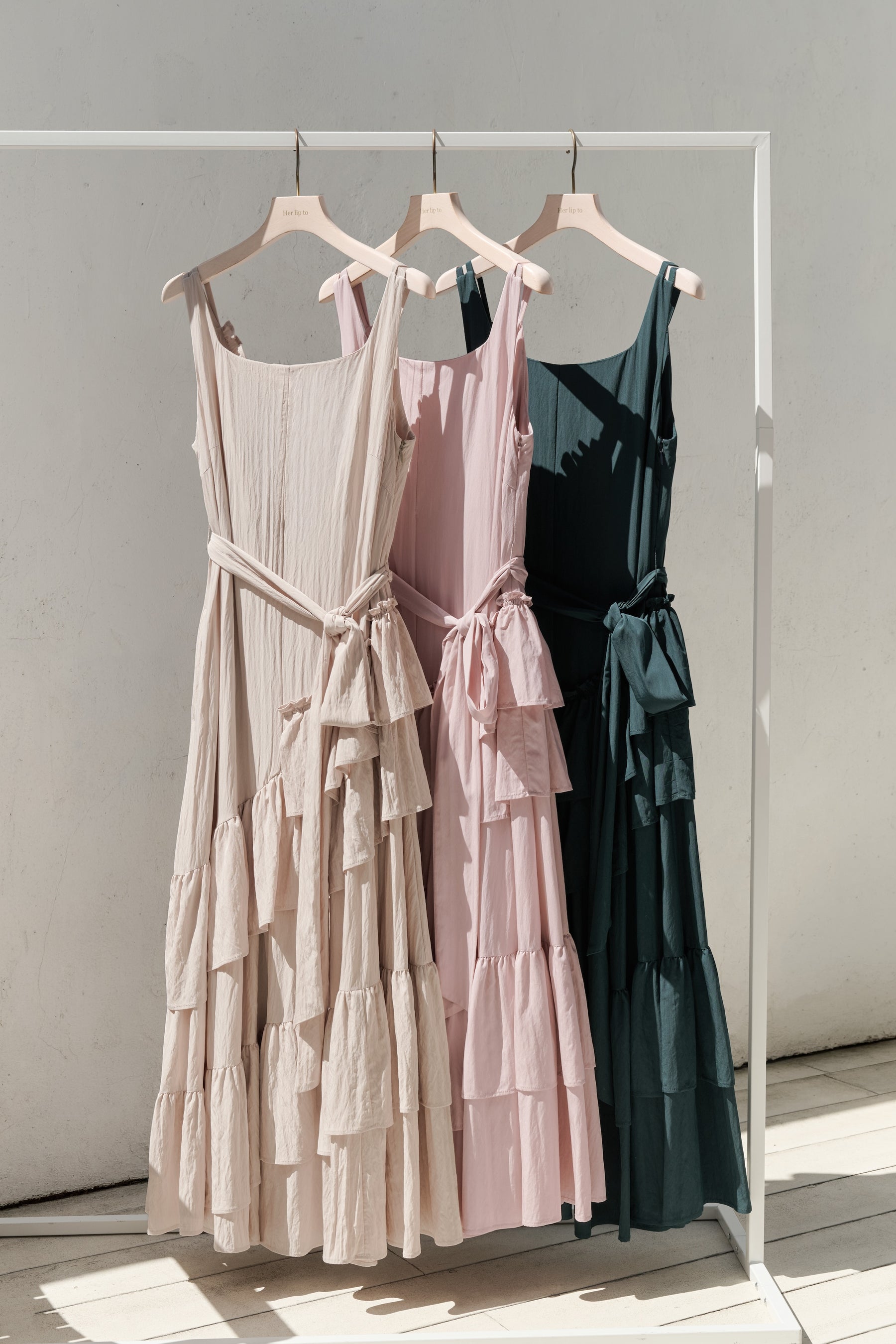 Bellina Ruffled Long Dress