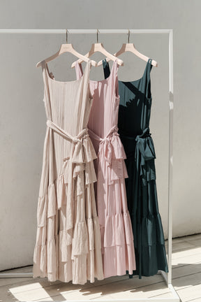Bellina Ruffled Long Dress