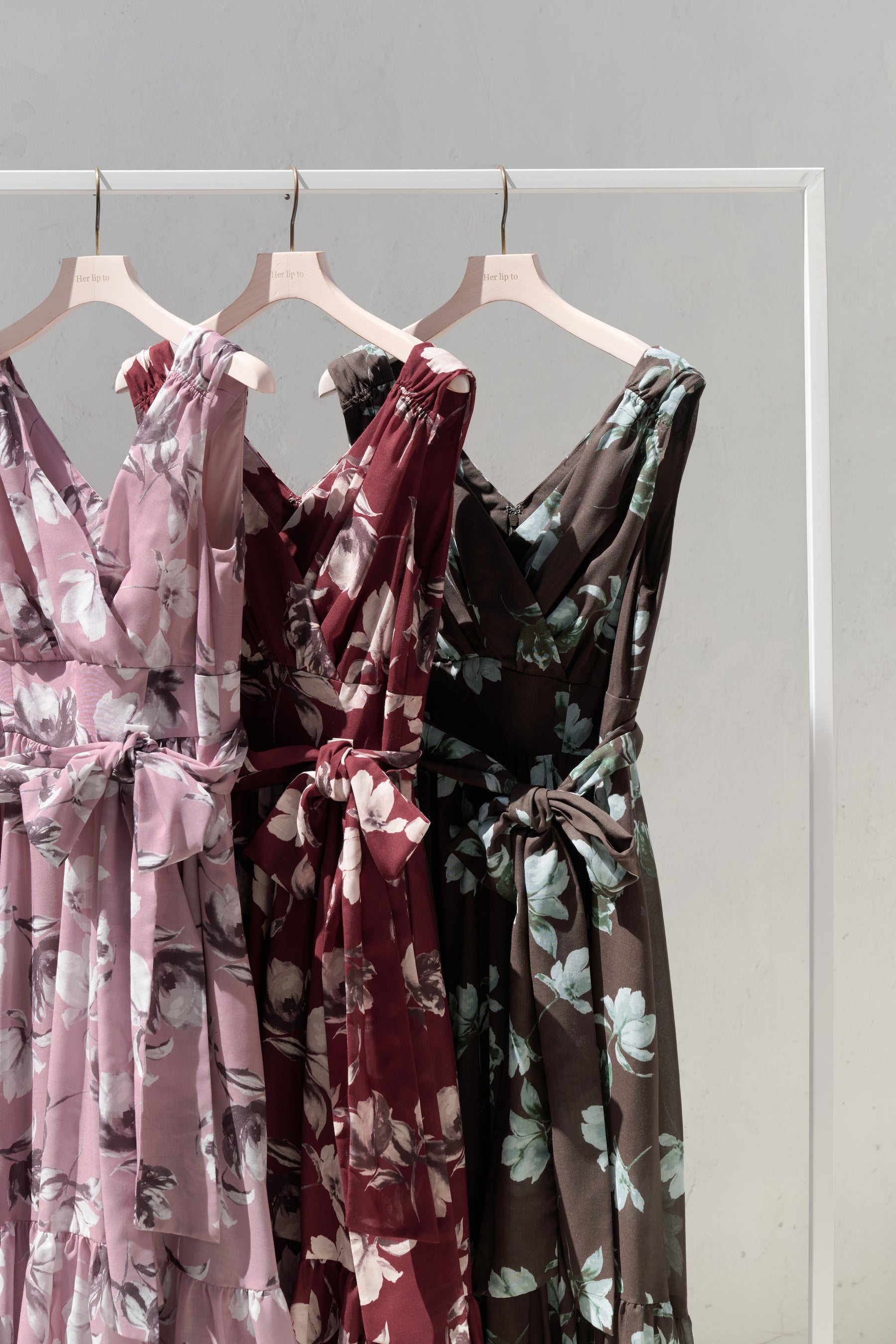 【新色】Anemone Cache-Coeur Long Dress