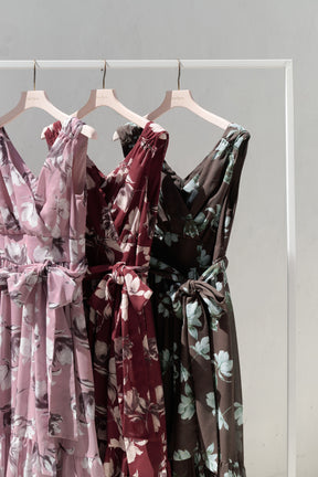 【新色】Anemone Cache-Coeur Long Dress
