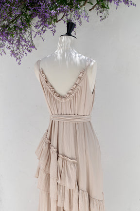 Bellina Ruffled Long Dress