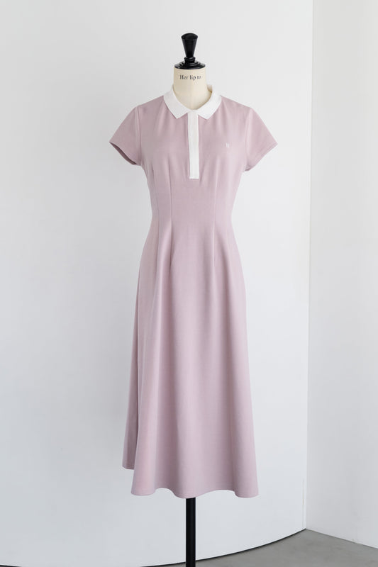 Short Sleeve Polo Dress