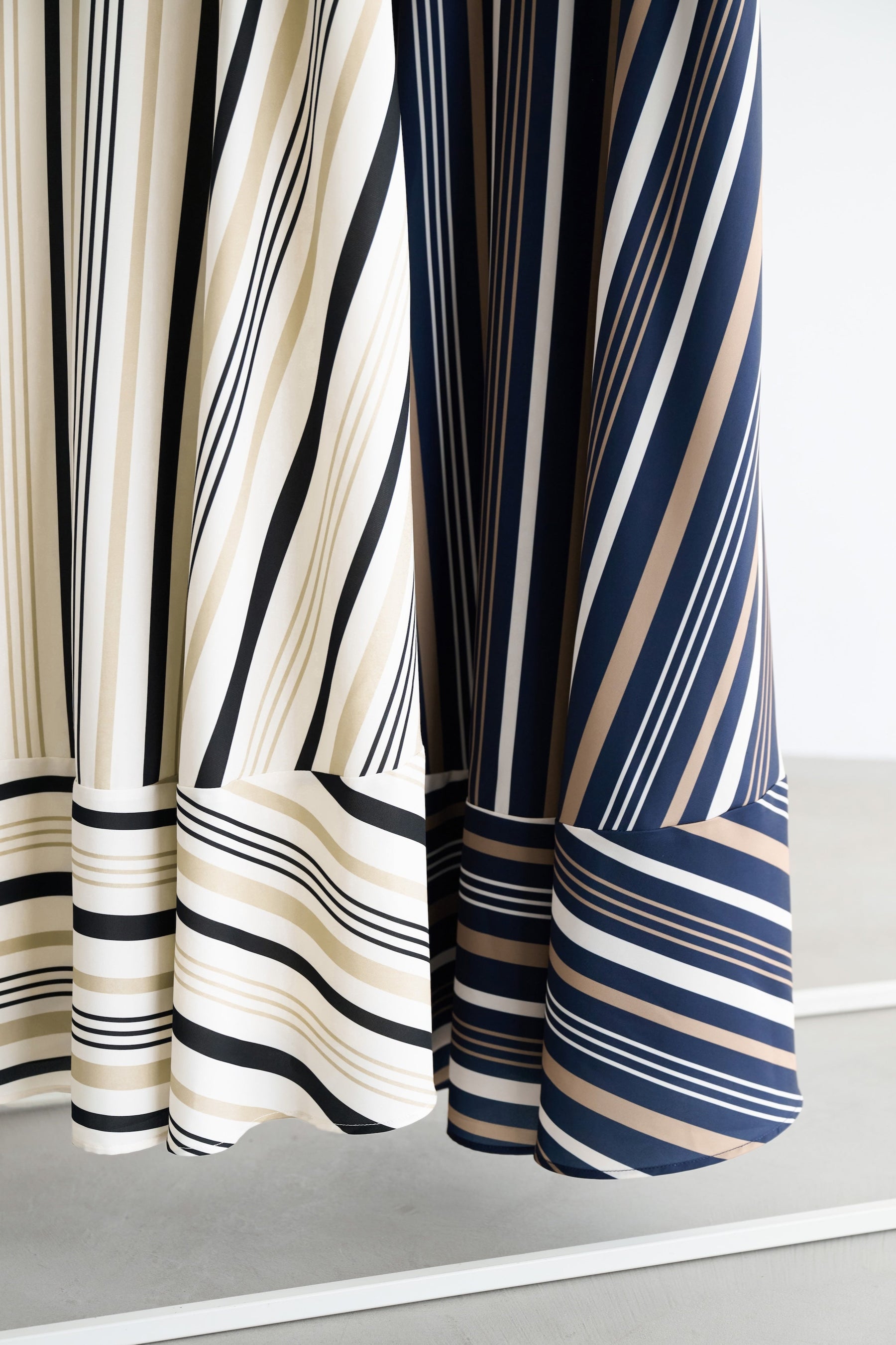 Cordelia Striped Ribbon Dress