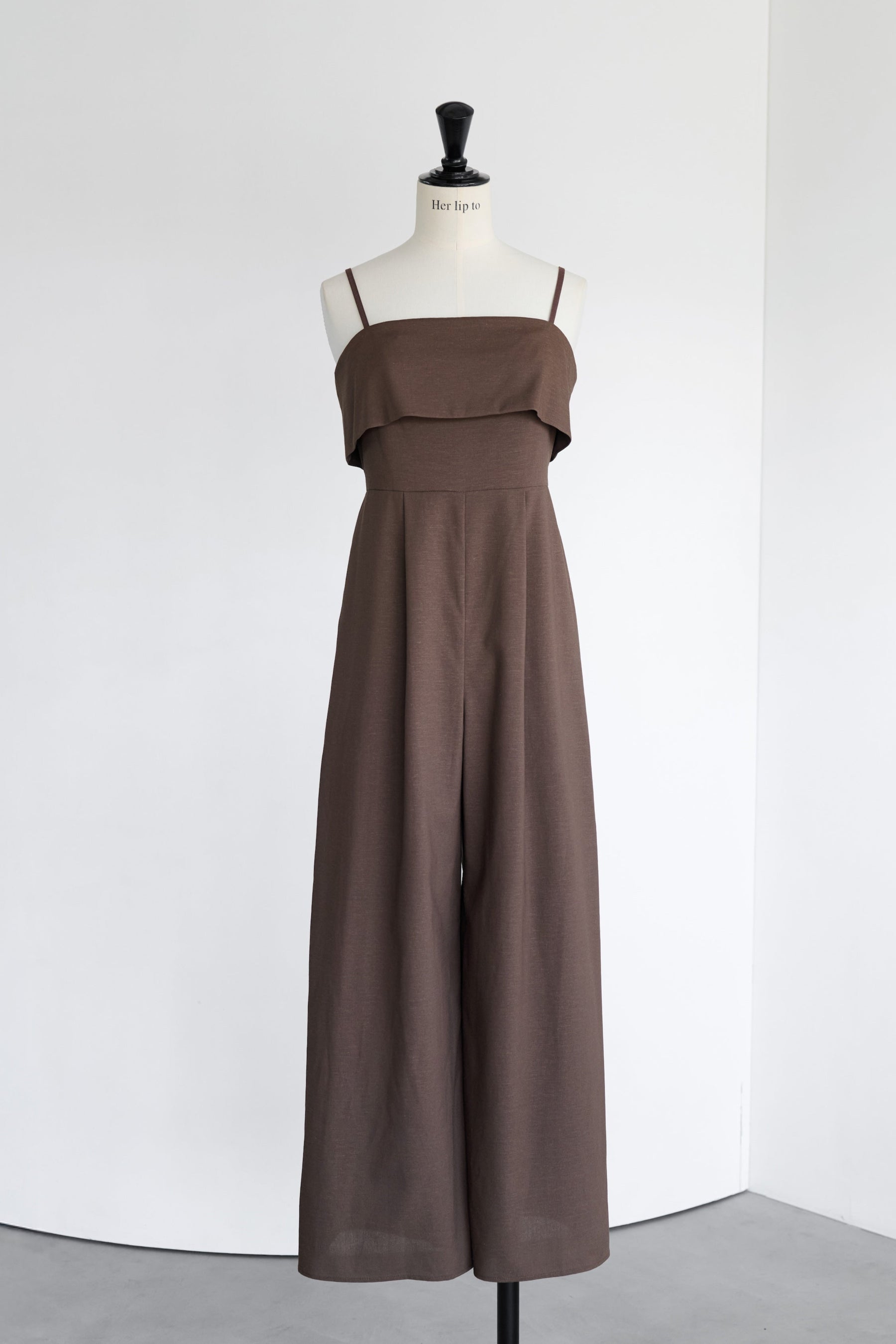 [New color] Ribbon Romper