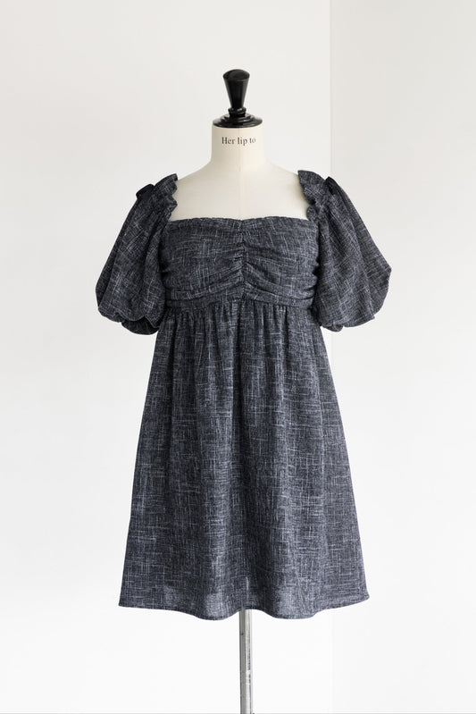 Colette Puff-Sleeve Dress