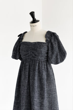 Colette Puff-Sleeve Dress