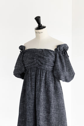 Colette Puff-Sleeve Dress