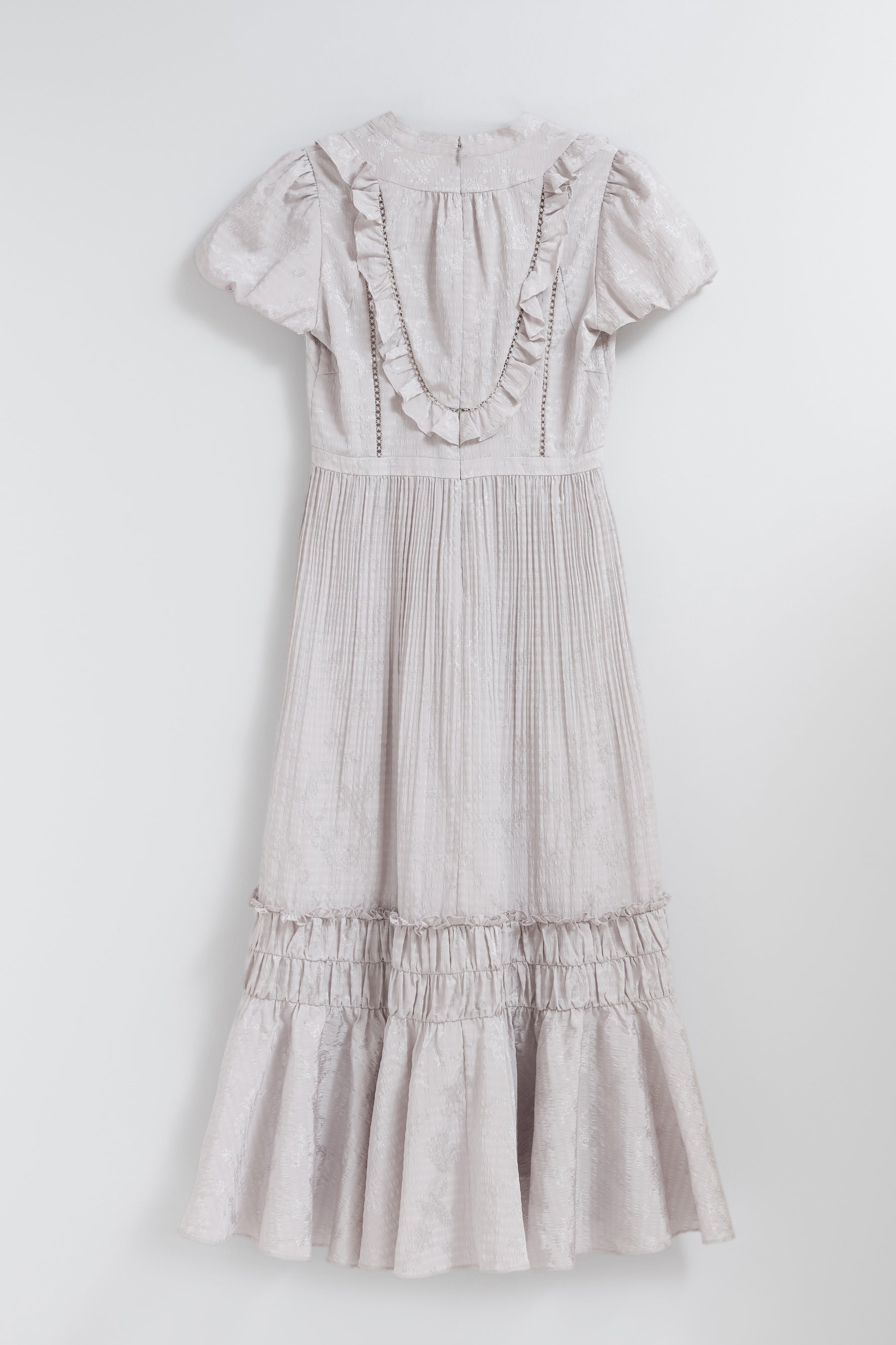 Vol.3 Paisley Satin-Jacquard Dress